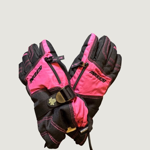 Gordini Other - Gordini Kids Ultra Dri-Max Gauntlet IV Snow Gloves Pink Black Small Ski Winter